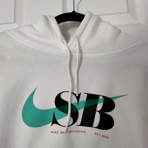 White Nike Hoodie